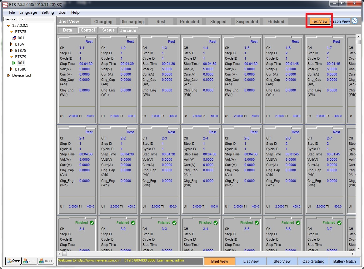 neware battery testing system software